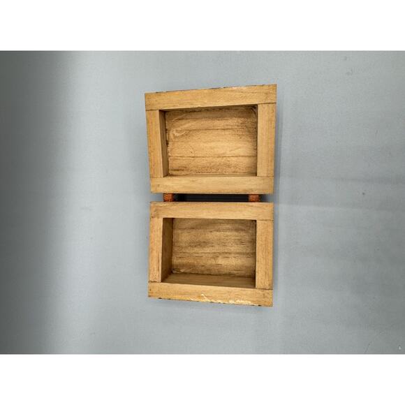 Nahanche Folk Art Wood Box Hand Painted El Salvador Toucan Bird Village VTG - Picture 6 of 9